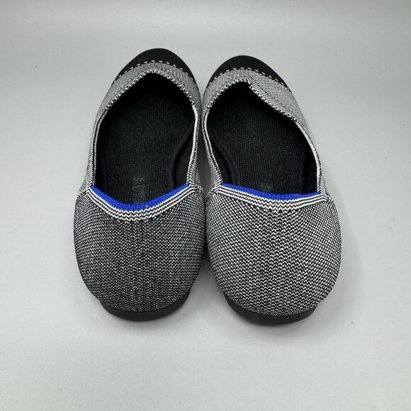 Rothy’s The Flat Grey Mist Captoe Women’s Size 8 Loafer - Picture 6 of 9